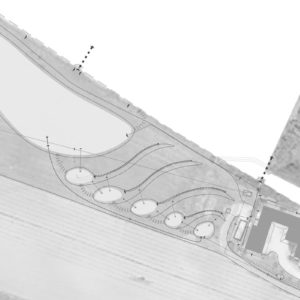 Sechs kaskadenartig auf Terrassen angelegte Teiche sammeln das Regenwasser